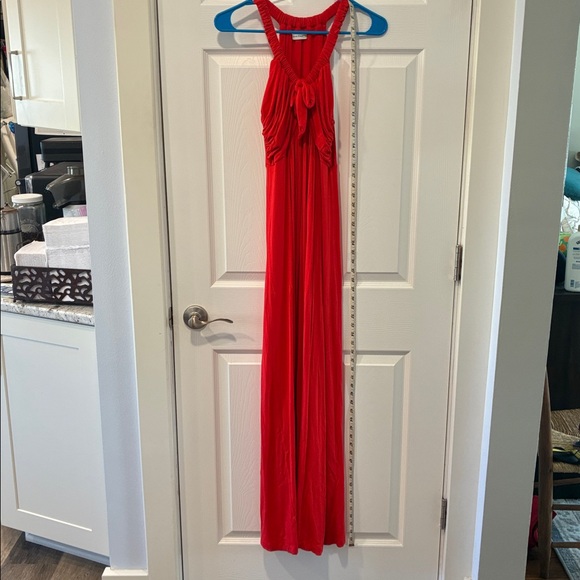 Calvin Klein Vibrant Red Maxi Dress - Picture 6 of 9